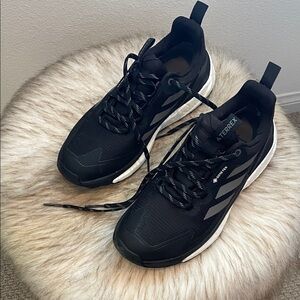 Adidas Terrex Black and White Athletic Shoes